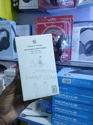 iPhone 17 Pro Max 40w Dynamic Power Adapter