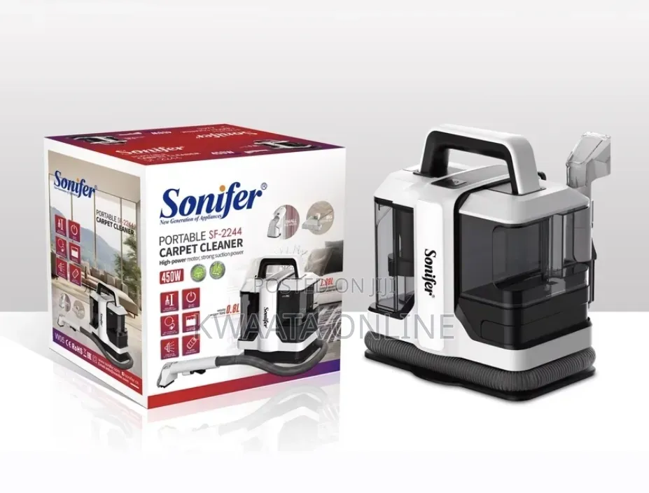 Portable Carpet Vacuum Cleaner,Sonifer Sf-2244 High Power Electric, 1l
