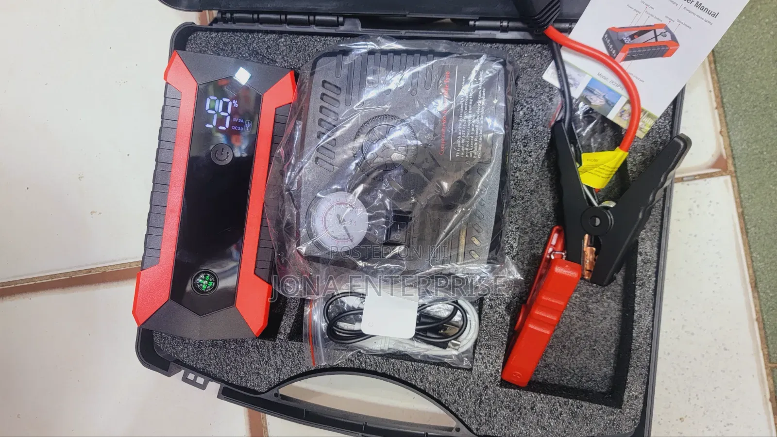 12v Car Jumper Starter