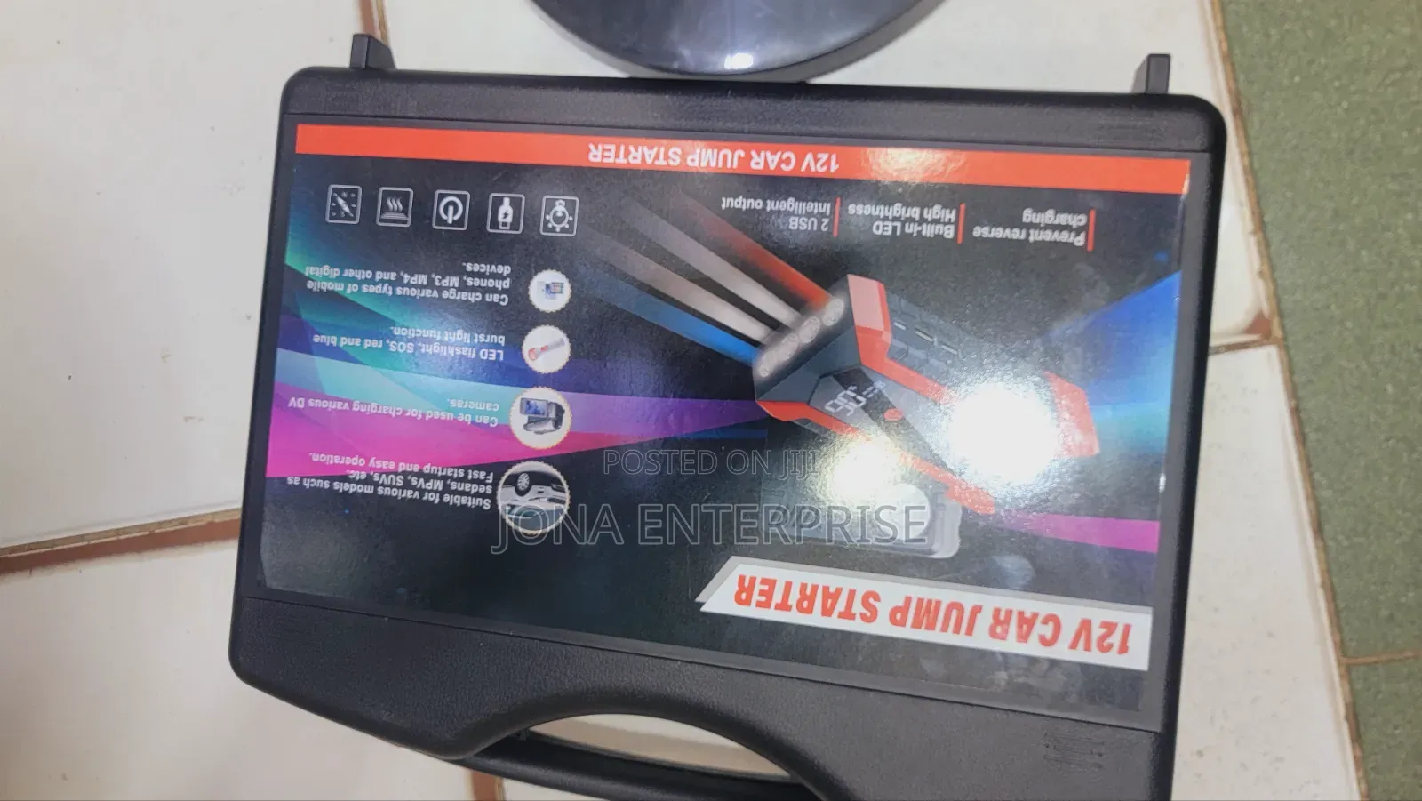 12v Car Jumper Starter