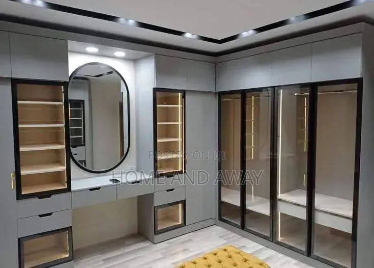 Glass Shutters Wardrobes From 1,200,000/- Per Running Meter