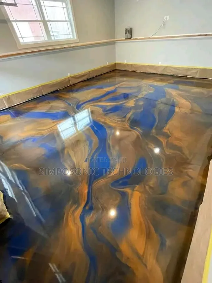Epoxy Floor Strong Enough For Industry, Beautiful Enough For Homes