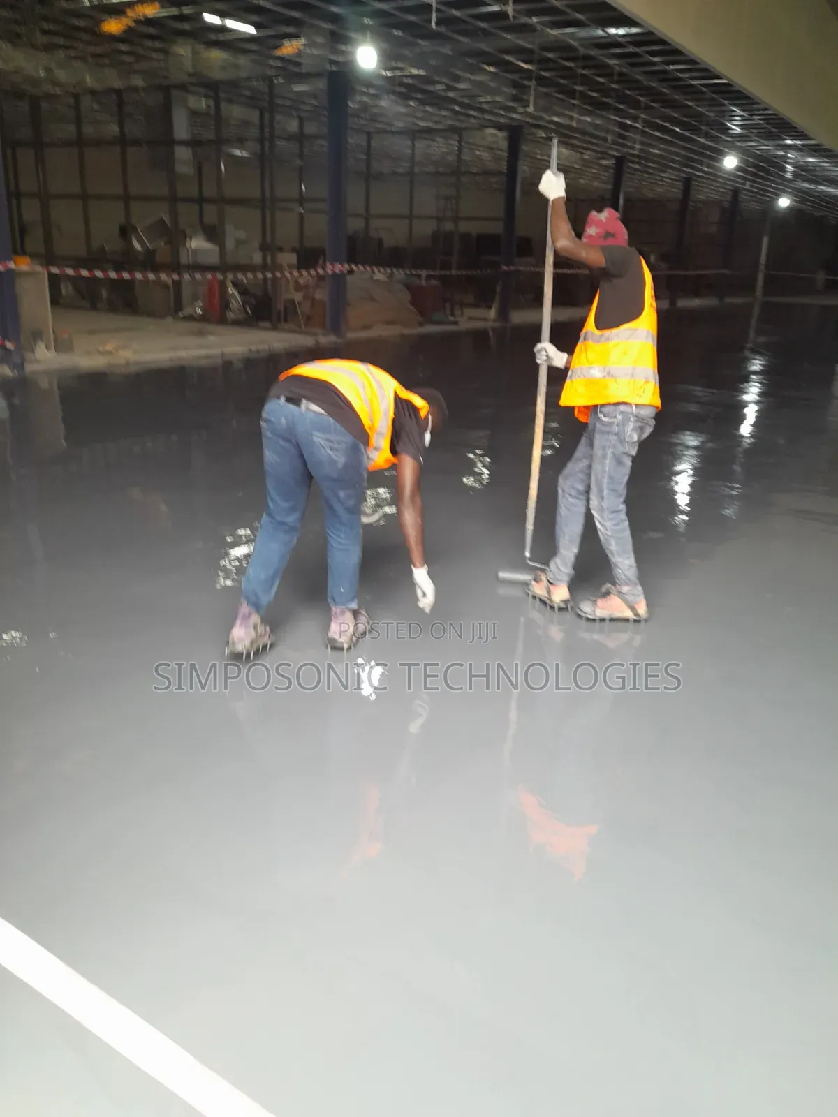 Epoxy Floor Built for Traffic. Designed for Beauty.