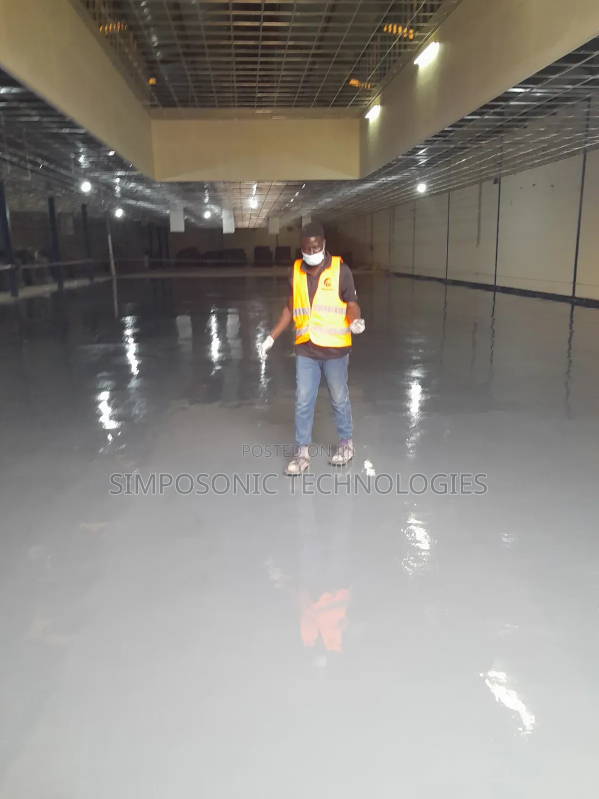 Epoxy Floor Built for Traffic. Designed for Beauty.