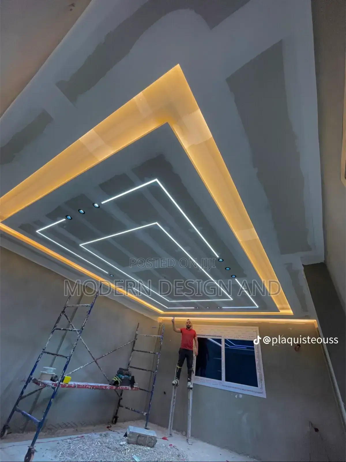 Gypsum Ceiling Serena Hotel Rooms