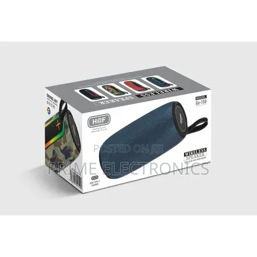 Bluetooth Wireless Speaker With 6 Hours Of Play Time