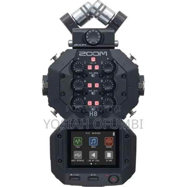 Zoom H8 8-Input Handy Audio Recorder