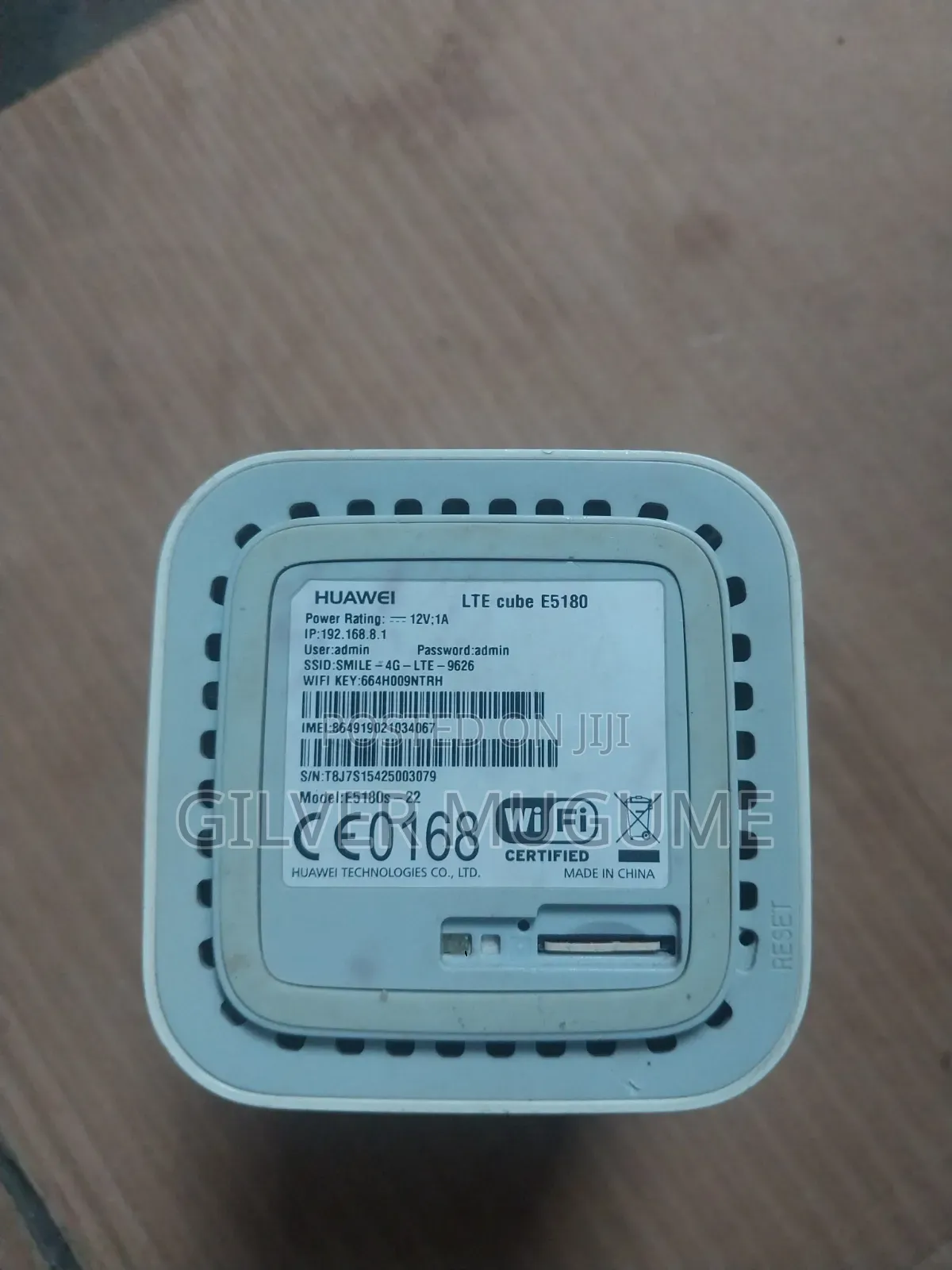 Huawei E5180 4g Lte Cube Router.