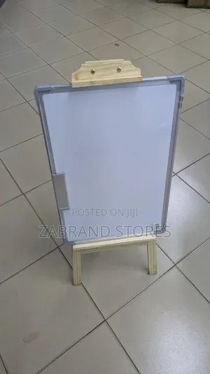 Magnetic Whiteboard With Easel Wooden Stand
