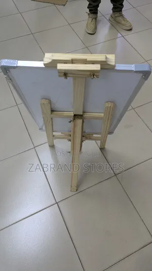 Magnetic Whiteboard With Easel Wooden Stand