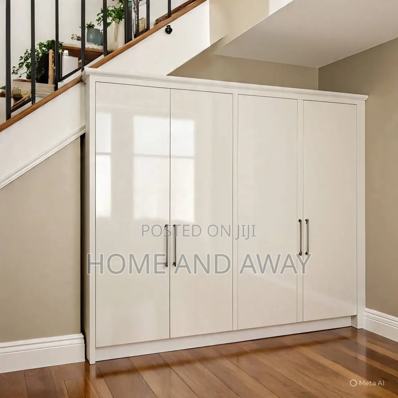 Under Stairs Wardrobes Closets Cabinets From 1,000,000/- Per Meter