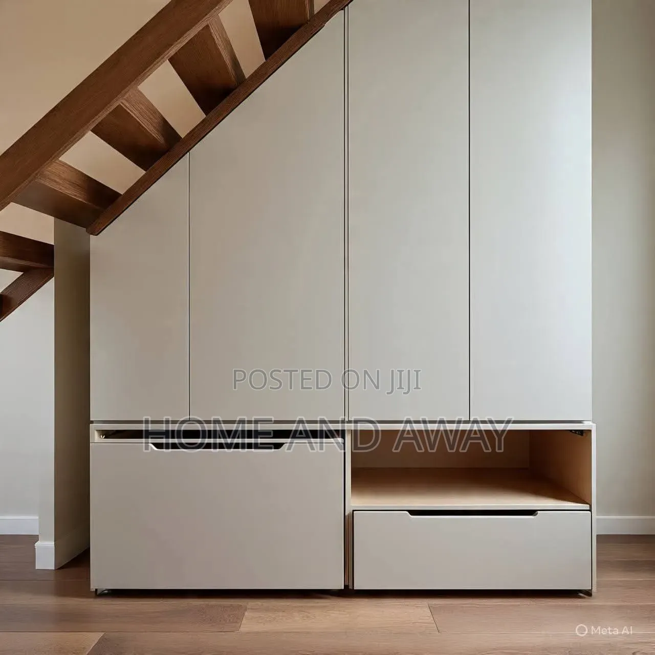 Under Stairs Wardrobes Closets Cabinets From 1,000,000/- Per Meter