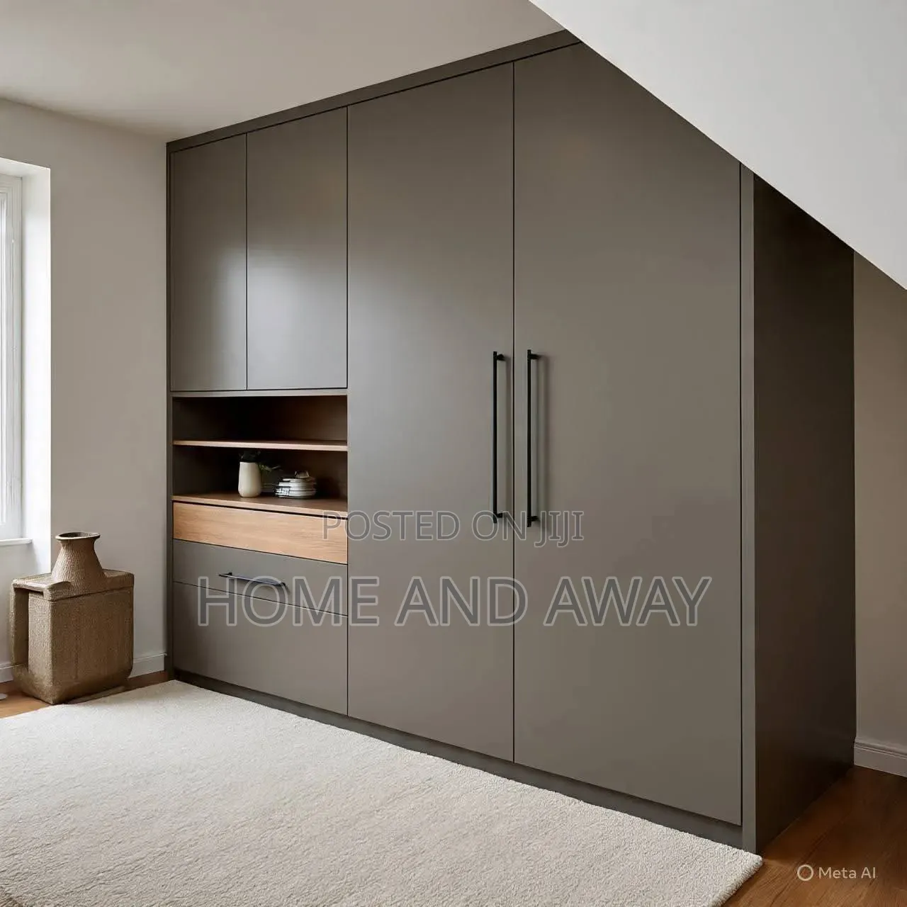 Under Stairs Wardrobes Closets Cabinets From 1,000,000/- Per Meter