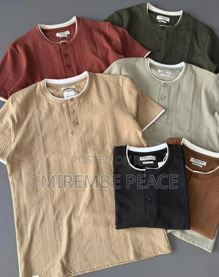 Nice Round Neck With Buttons