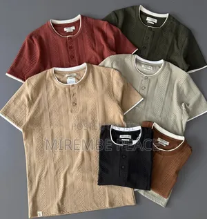 Nice Round Neck With Buttons