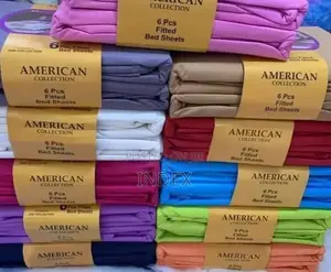 Plain Cotton Fitted Bedsheets