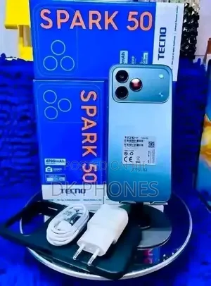 New Tecno Spark 50 128 GB Blue