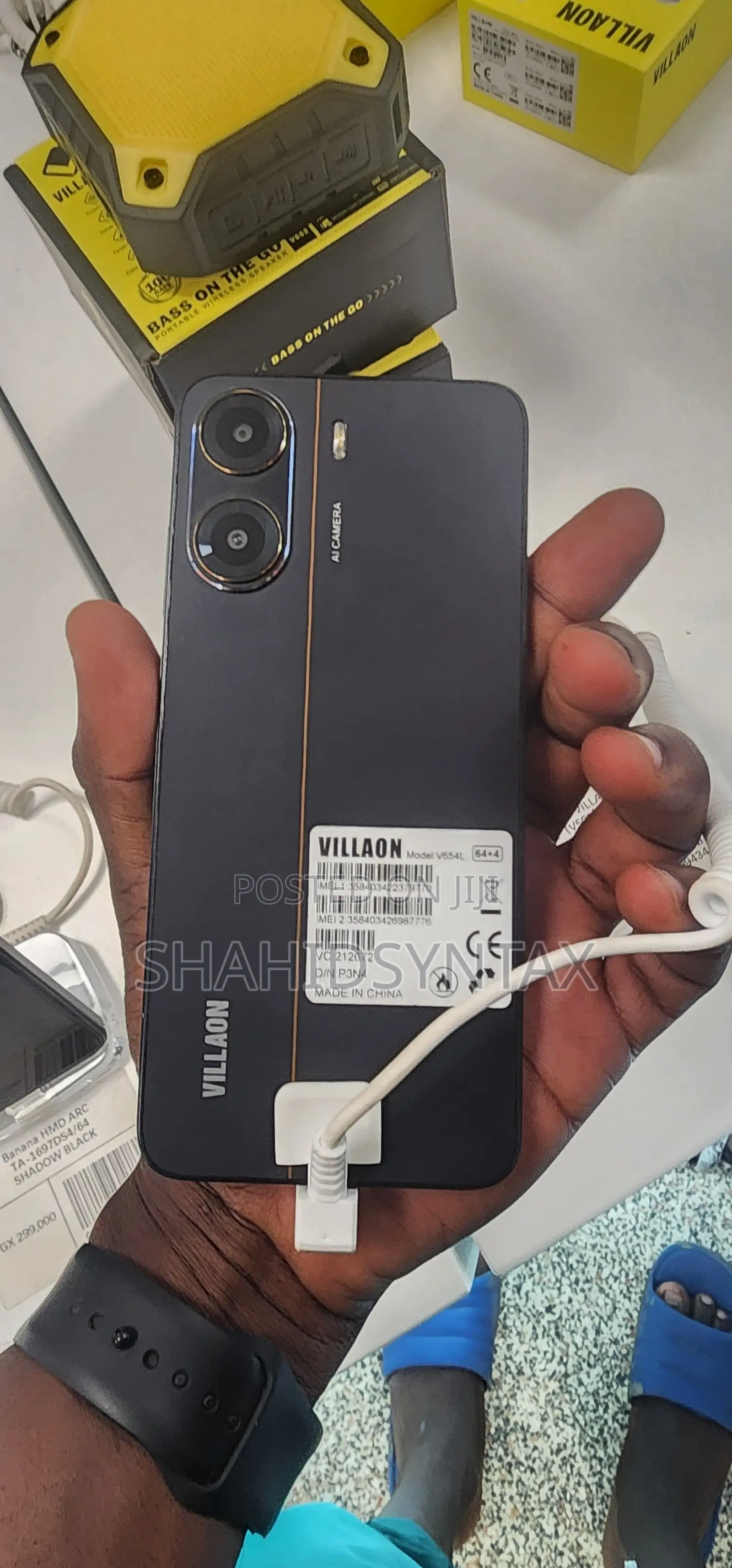 New Villaon V40s 64 GB Black