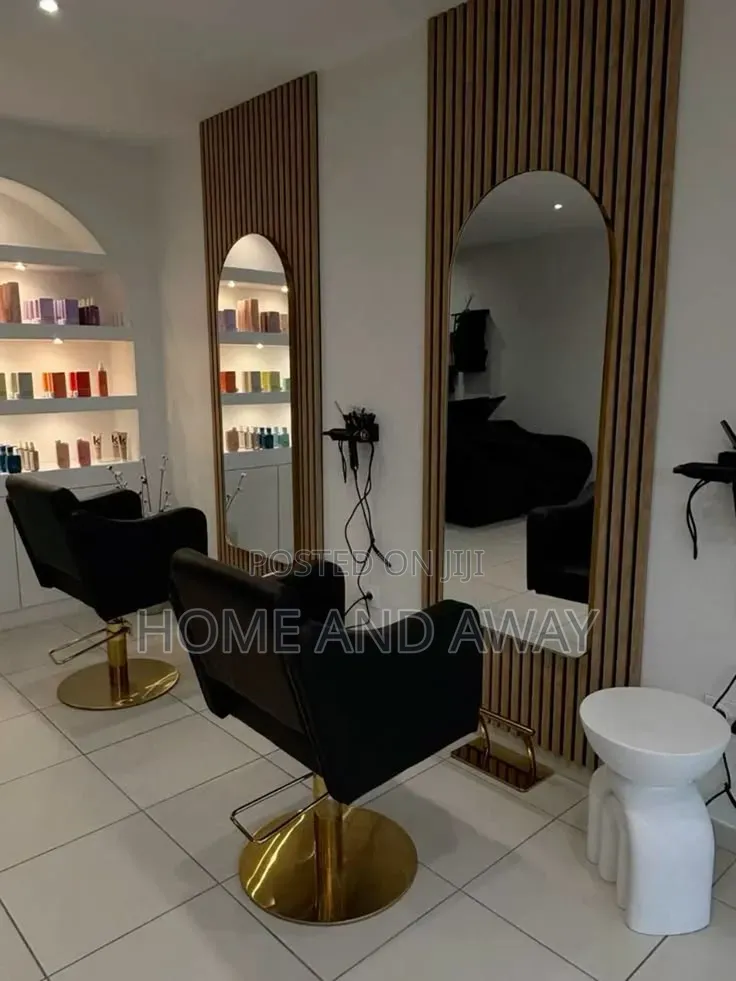 New Salon Cabinets and Customized Salon Set-Up Interiors