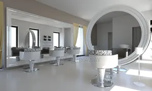 Salon Interior Designing and Fittings and Finishings Book Us Now.