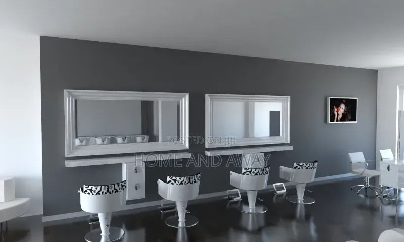 Salon Interior Designing and Fittings and Finishings Book Us Now.