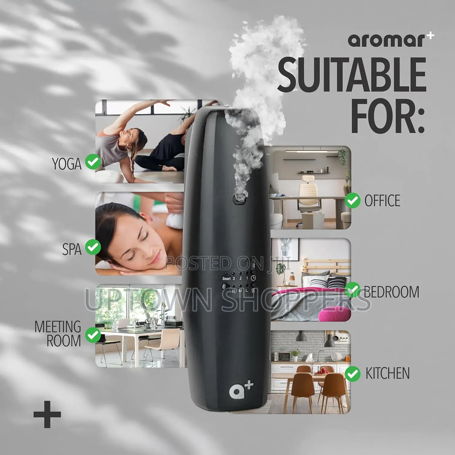 Waterless Plug-in Aroma Diffuser - Cold-air Essential Oil Machine