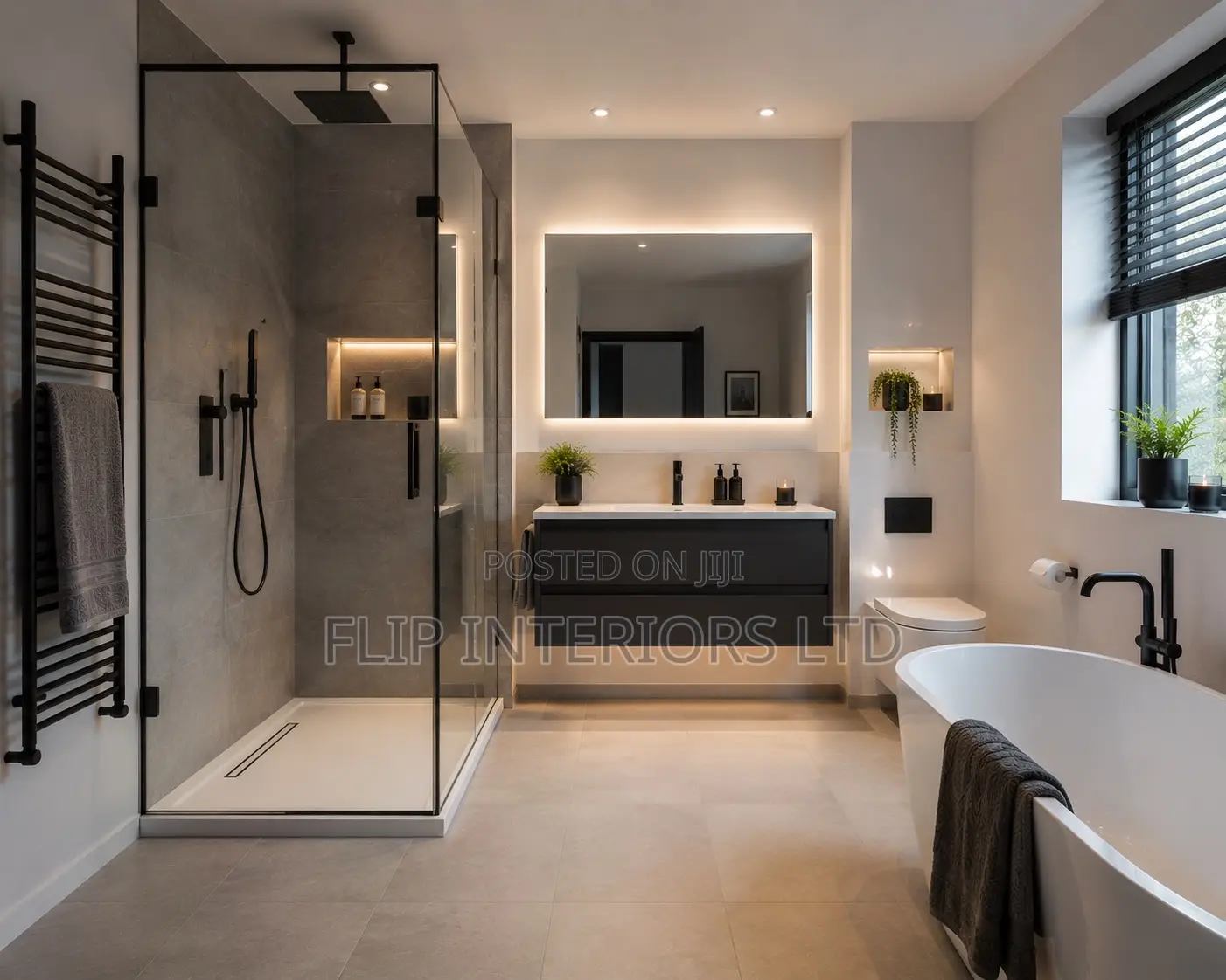 Minimalist Luxury Bathroom Design