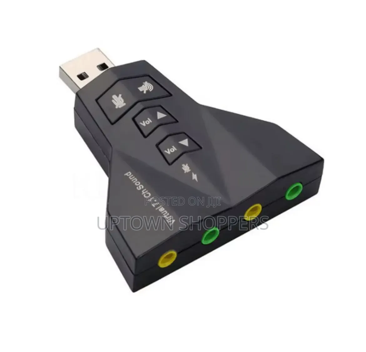 Usb 2.1 Channel Audio Sound Card Adapter for Microphone Headphone