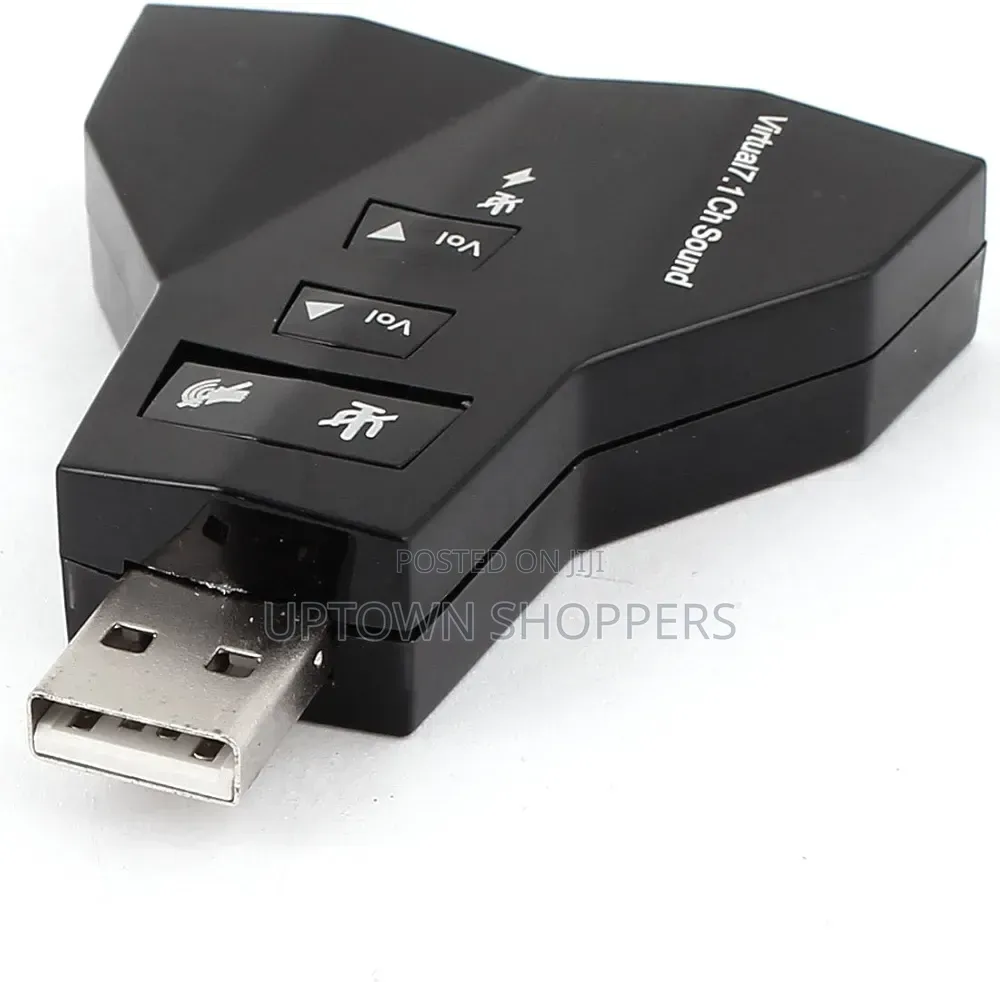 Usb 2.1 Channel Audio Sound Card Adapter for Microphone Headphone