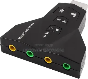 Usb 2.1 Channel Audio Sound Card Adapter for Microphone Headphone