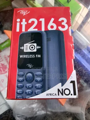New Itel it2163 Black