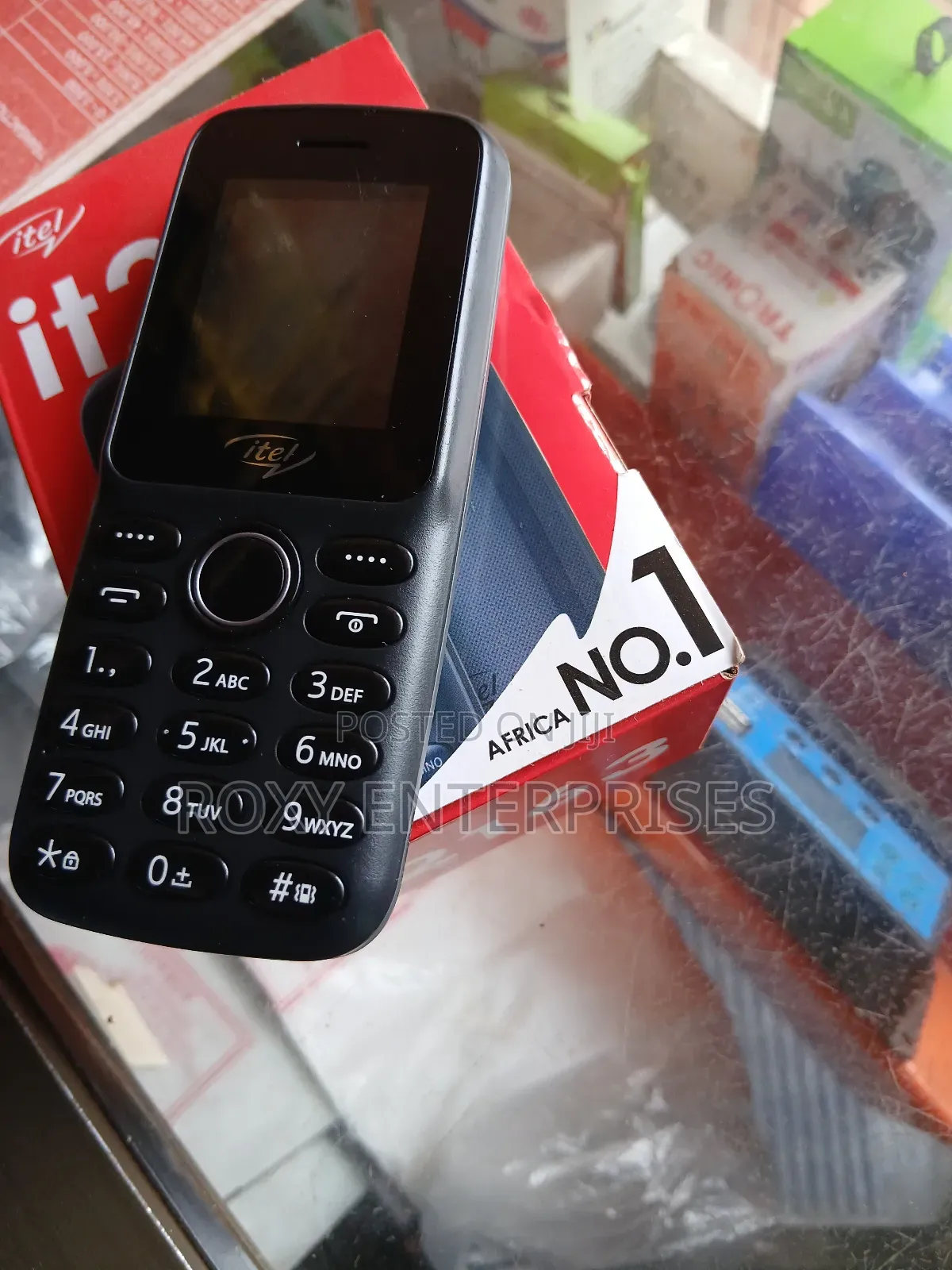 New Itel it2163 Black