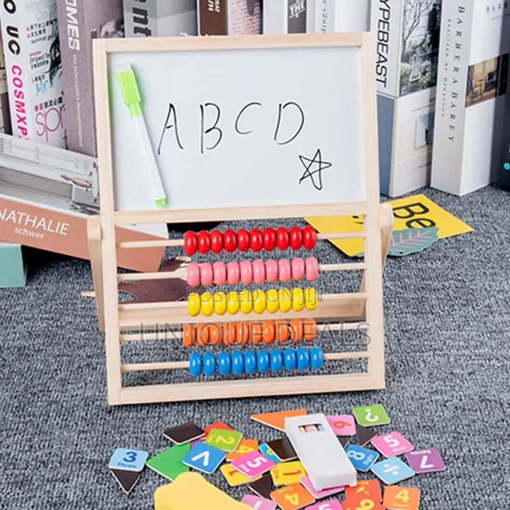Abacus Stand,Multi-Functional Wooden Abacus