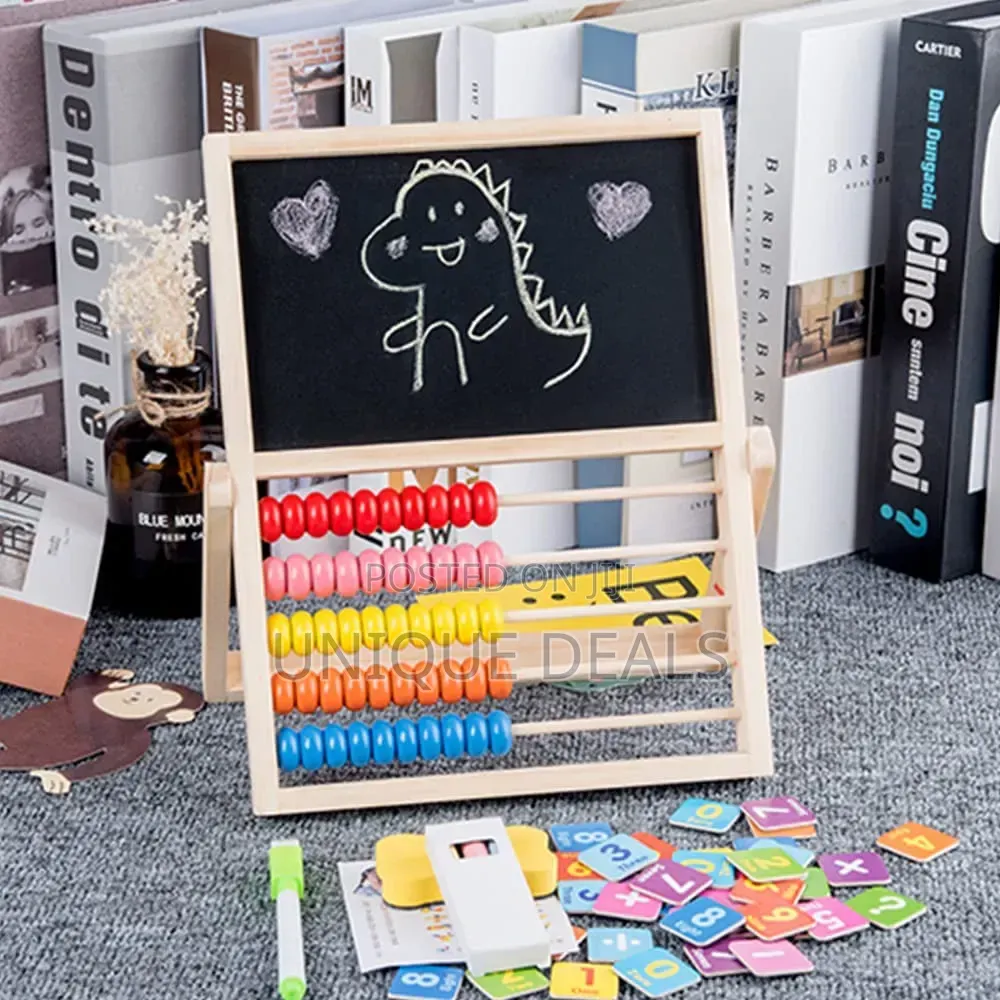 Abacus Stand,Multi-Functional Wooden Abacus