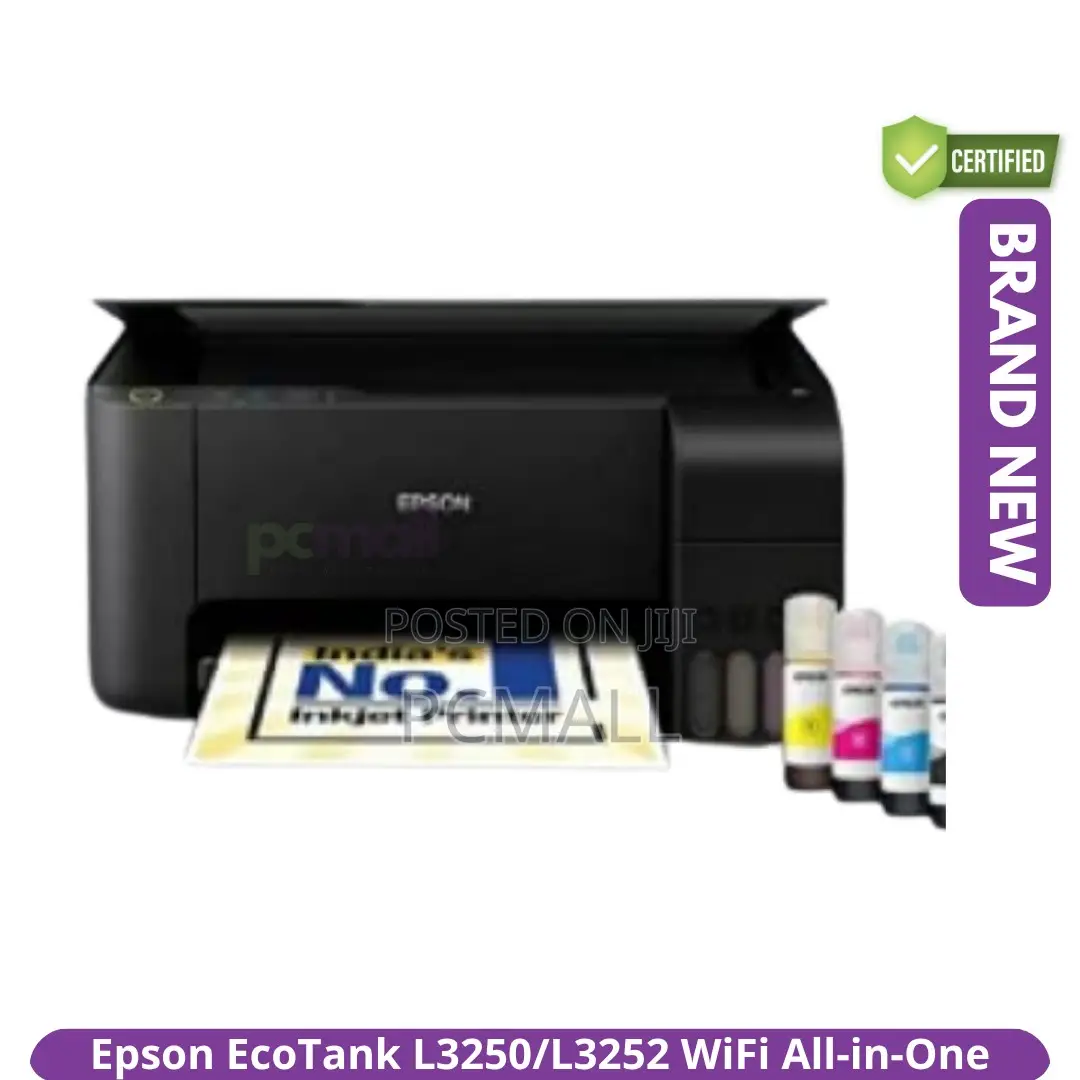 Epson Ecotank L3250/L3252 Wifi All-in-One Printer