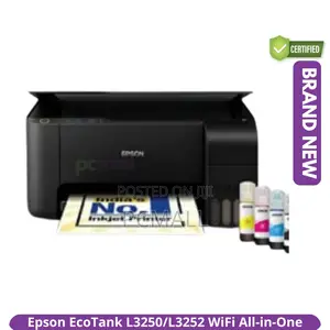 Epson Ecotank L3250/L3252 Wifi All-in-One Printer