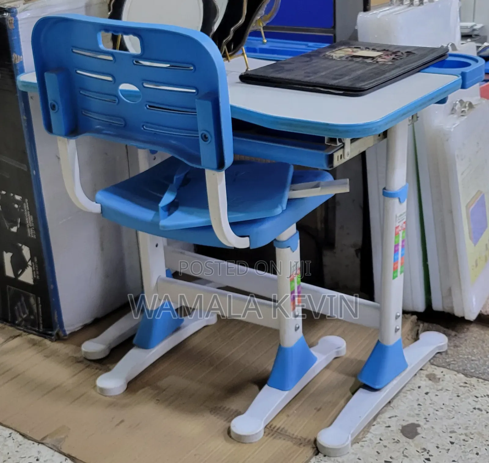 Adjustable Desk and Chair Set
