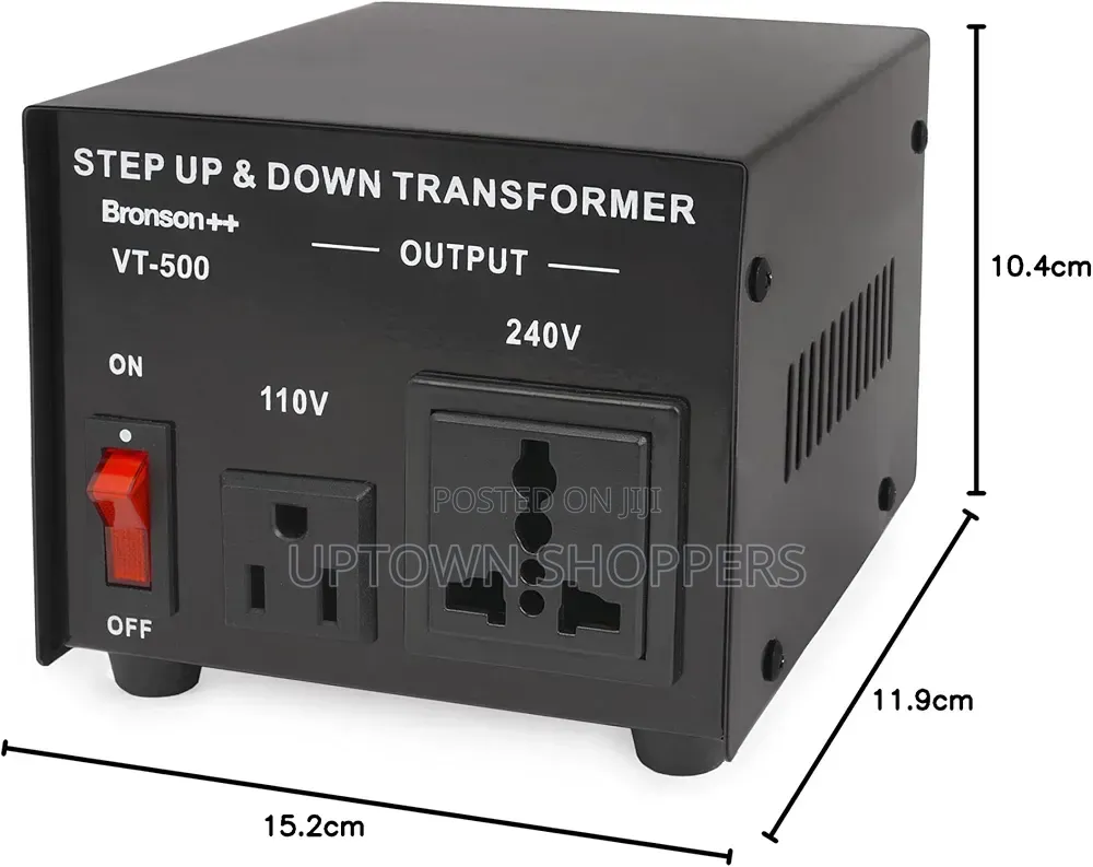 500w Transformer 110 Volt Converter Voltage 110v-120v to 220v-240v