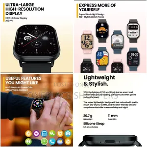 GTS 3 Voice Calling Smart Watch Ultra-Big 2.03'' Hd Screen