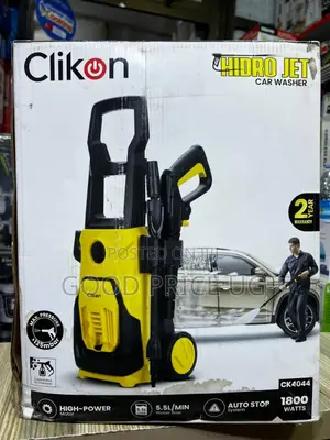 Clikon Hidro Jet Car Washer Model Ck4044 in Yellow and Black