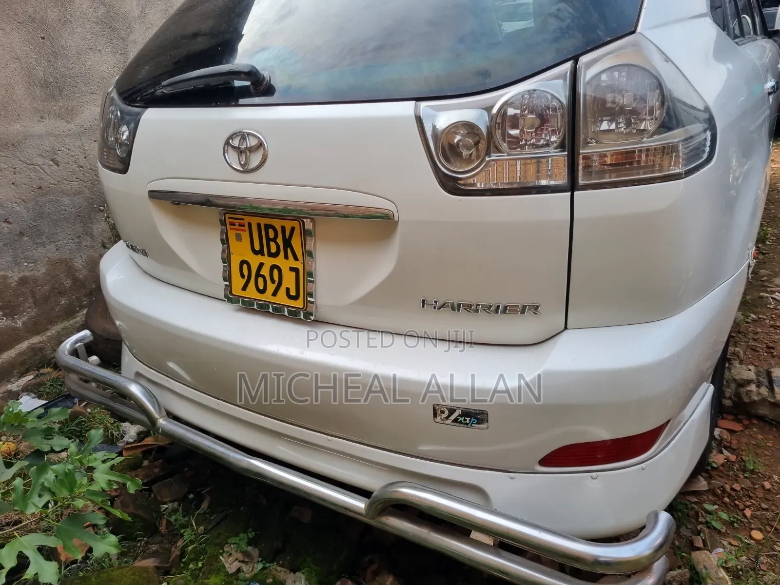 Toyota Harrier 2008 White