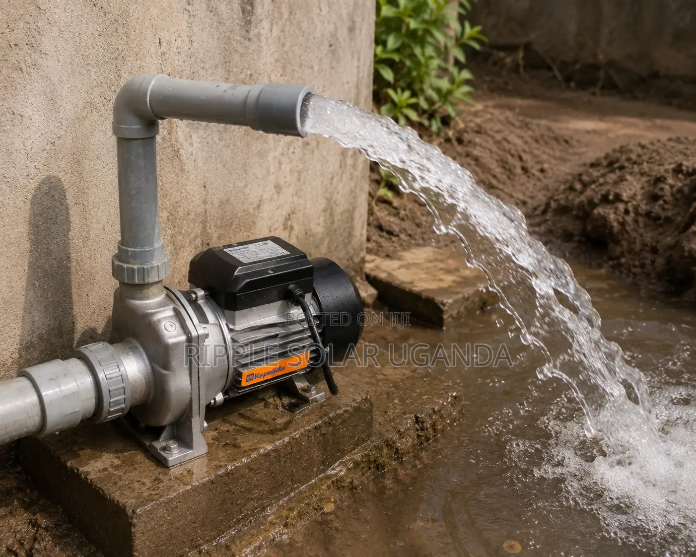 1.5kw Ac Surface Water Pump 22.5m Head High Flow Kampala