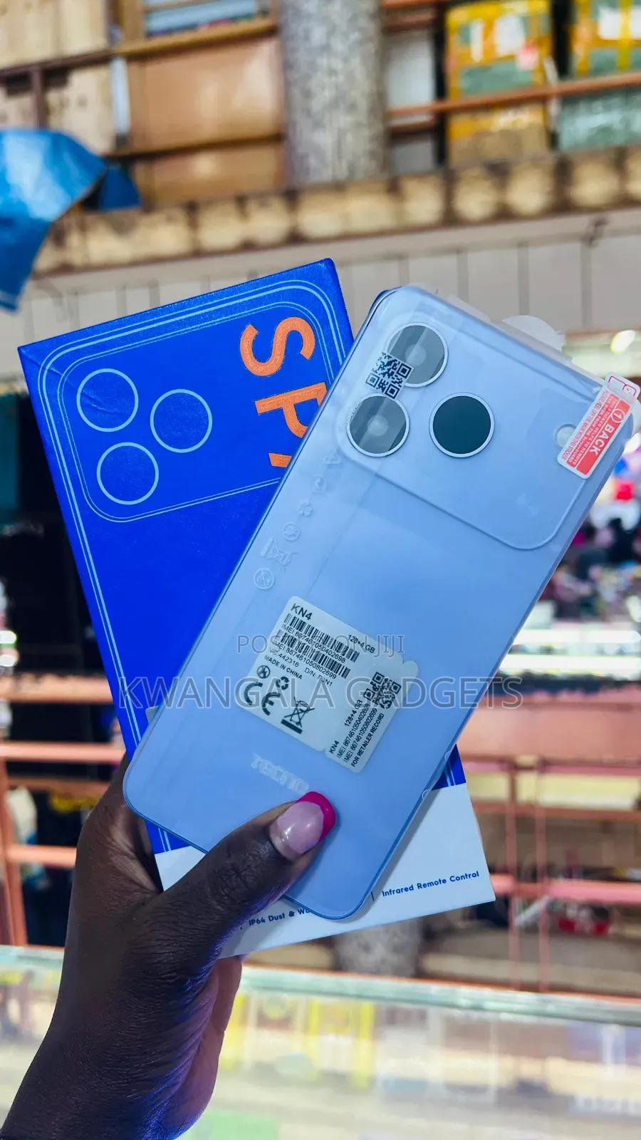 New Tecno Spark 50 128 GB Blue