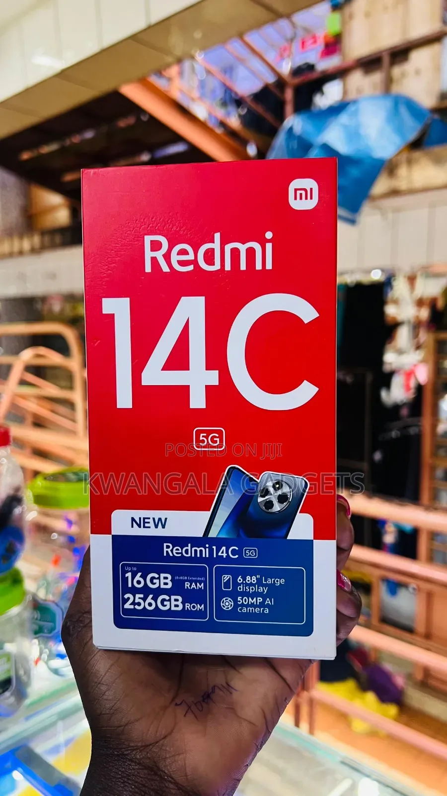 New Xiaomi Redmi 14C 256 GB Black