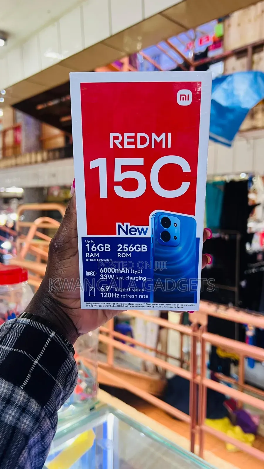 New Xiaomi Redmi 15C 4G 256 GB Black