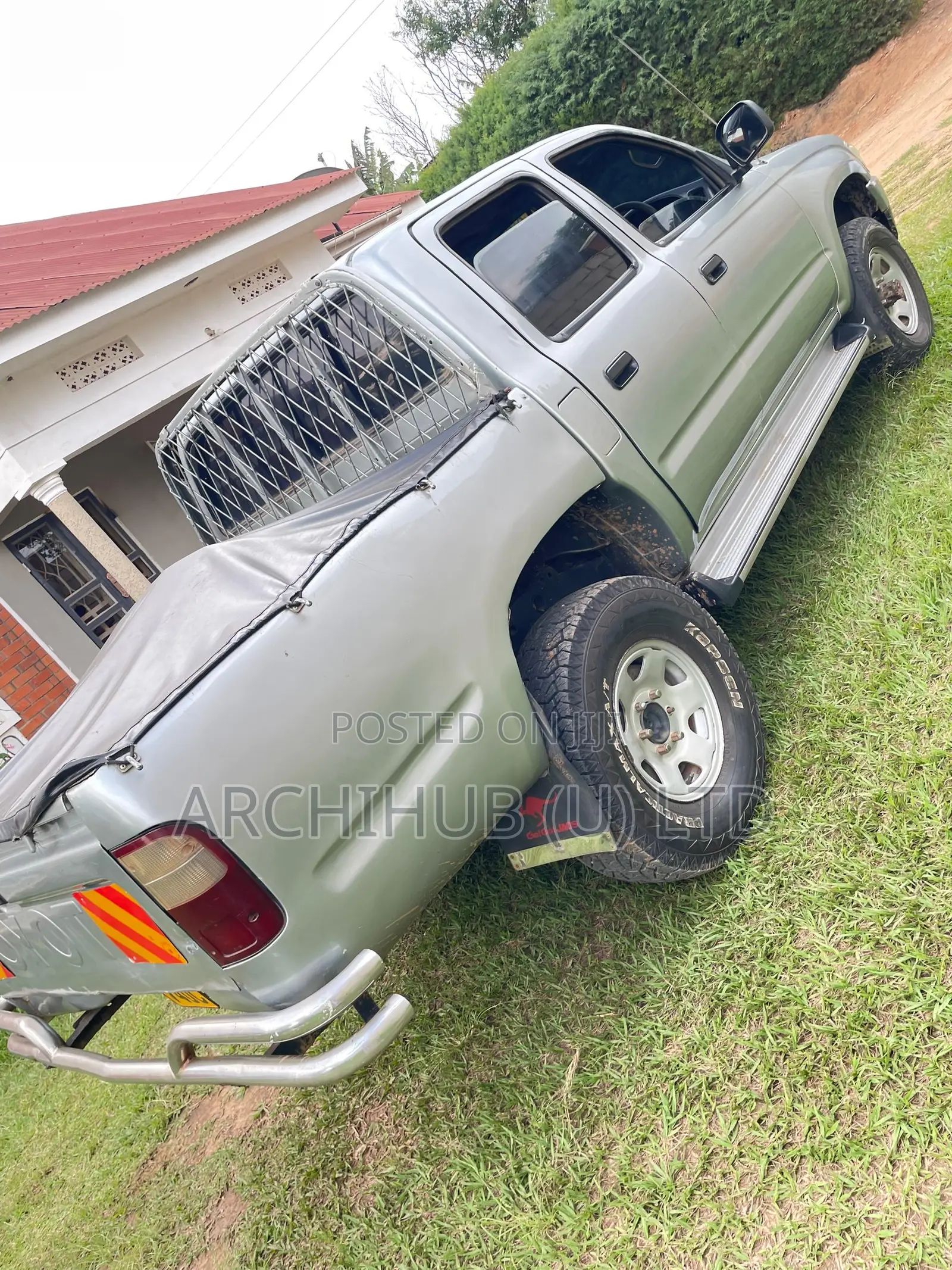 Toyota Hilux 2800 Raider D-Cab 2004 Silver