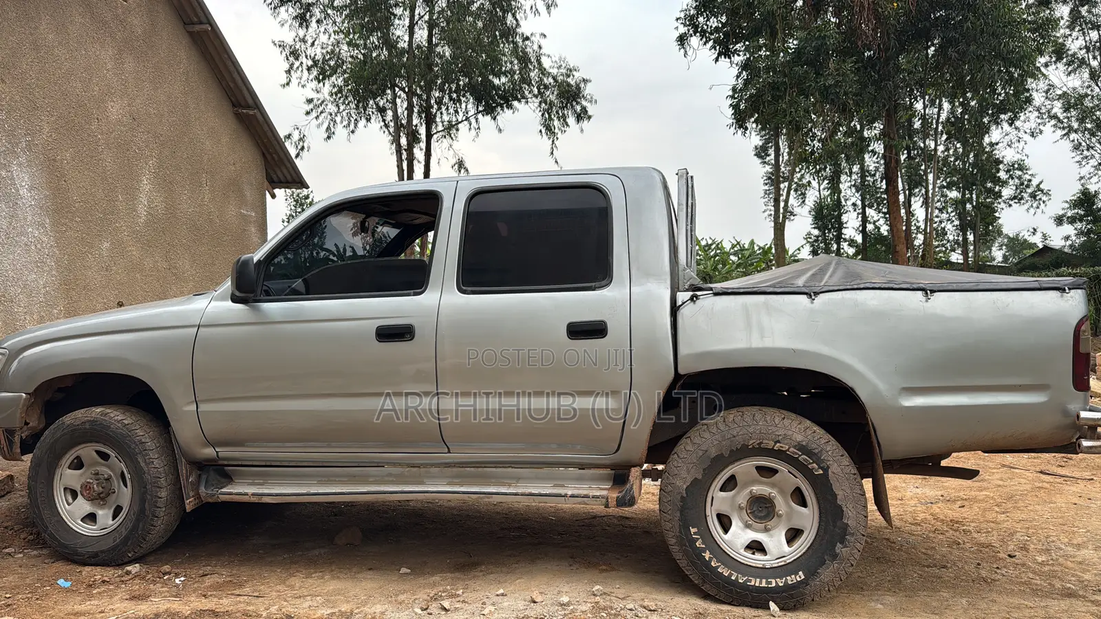 Toyota Hilux 2800 Raider D-Cab 2004 Silver
