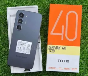 New Tecno Spark 40 Pro 256 GB Black
