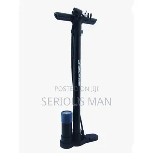Professional Bicycle Floor Pump With a Pressure Gauge