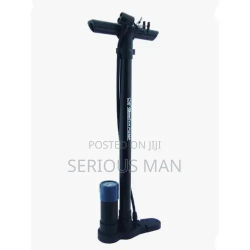 Professional Bicycle Floor Pump With a Pressure Gauge